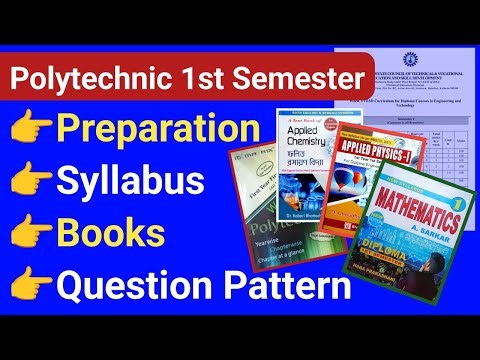 Polytechnic 1st Semester | Syllabus | Books | Question Pattern | NatiTute