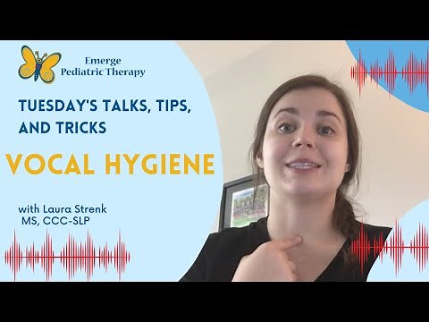 Speech-Language Pathologist Explains Vocal Hygiene