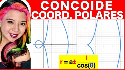 2.6K views · 39 reactions | Concoides de Nicomedes (FORMULA GENERAL EN COORDENADAS POLARES) ➡️ CURSO GRATIS de GEOMETRÍA ANALÍTICA DESDE CERO: https://www.youtube.com/playlist?list=PL46-B5QR6sHktUQhQexC8KyJ_y3GBxTDo | Estudia Con Marisol | Facebook