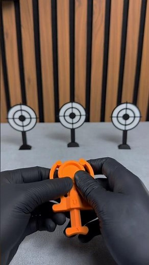 3D Printed Disc Shooter in Slow Motion 🔥