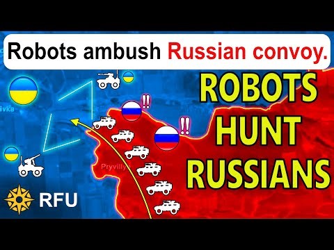 0% survival: Russian soldiers vs Ukrainian robots