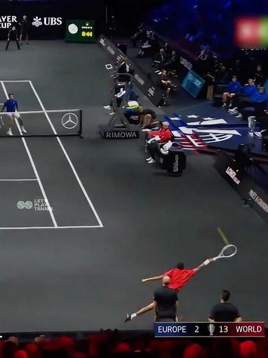 Is This Tennis or Badminton? 🏸 Insane Laver Cup Point! 😂