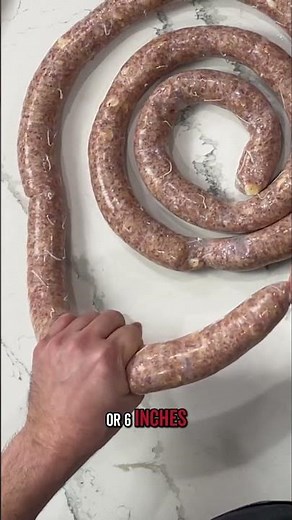 How to Link Sausage | Pinch and Spin Method for Perfect Brats
