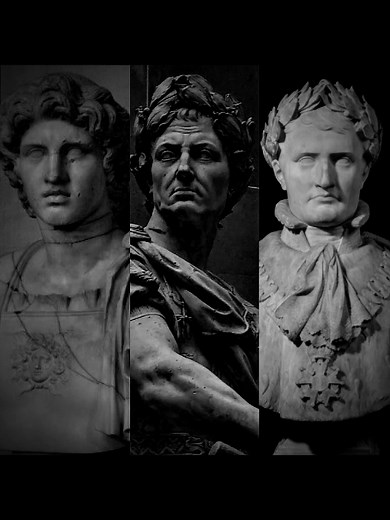 Les 3 Grands Conquérants : Napoléon, César et Alexandre