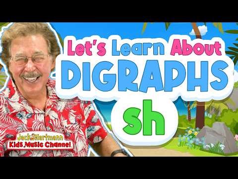 Let's Learn About the Digraph sh! | Phonics Song for Kids | Jack Hartmann