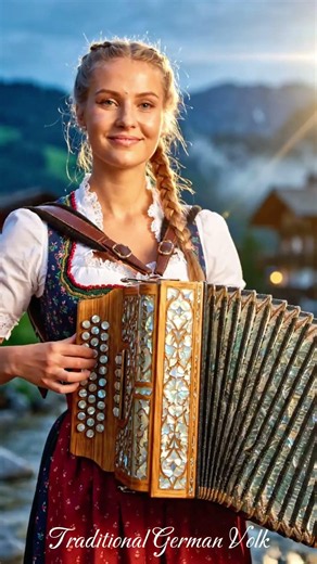 🎶🔥 The Most Joyful German Polka! | Beautiful Accordion Girl #dance #music #party #folk