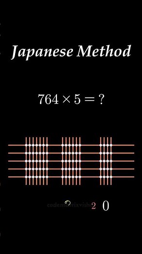 ✍ Using Japanese method solution of multiplication questions #japanese #maths #mathmatics #yt #radha