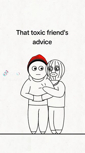 Dealing with Toxic Friends: A Cartoon Guide