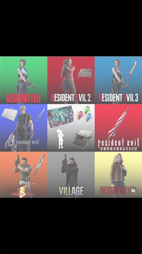 Every Resident Evil item in Fortnite! Have you got them all? Remember to use code
