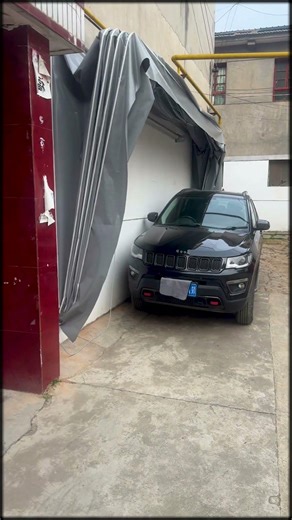 Foldable Electric Garage in Action Smart, Space Saving Car Protection #furniture