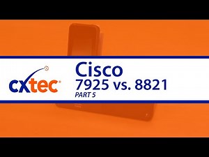 Cisco Wireless IP Phones: 7925 vs. 8821 | Part 5 | Setup, Interface, Headsets, & Durability