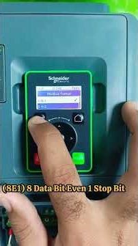 VFD ATV Modbus Setup | PLC Communication Step by Step | RS485 Settings #modbus