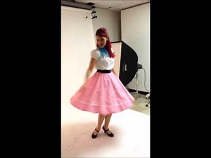 Hey Viv Ric Rac Circle Skirt Twirl Video