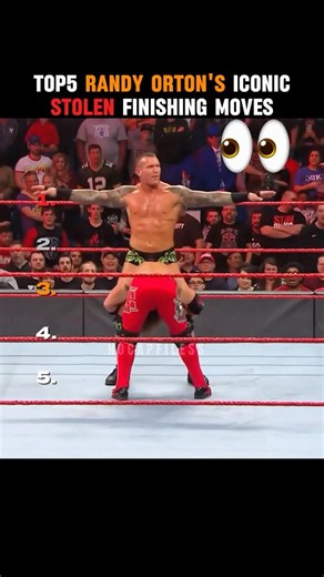 Randy Orton Stealing Others Finishers 😳