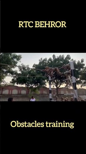 Rtc behror rajasthan obstacles training