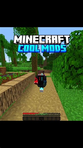 minecraft cool mods ☠️ #shorts