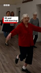 95 and still dancing! Joy Saunders from Penzance says, she "just can't give it up". | BBC Cornwall