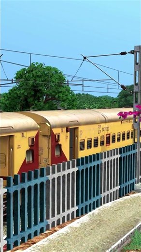 TRAIN CROSSING IN RAILWAY GATE | NTG GAMING #trainsimulator #indianrailways #trainsim #ts2022