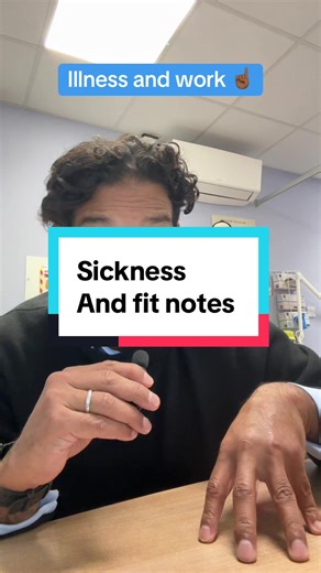 Sickness and #work #fitnote #selfcertify
