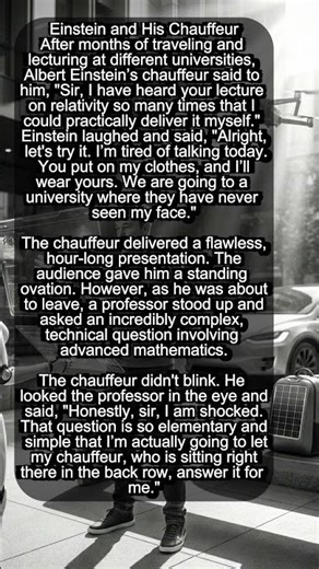 Einstein and His Chauffeur #shorts #jokes #humor #funny