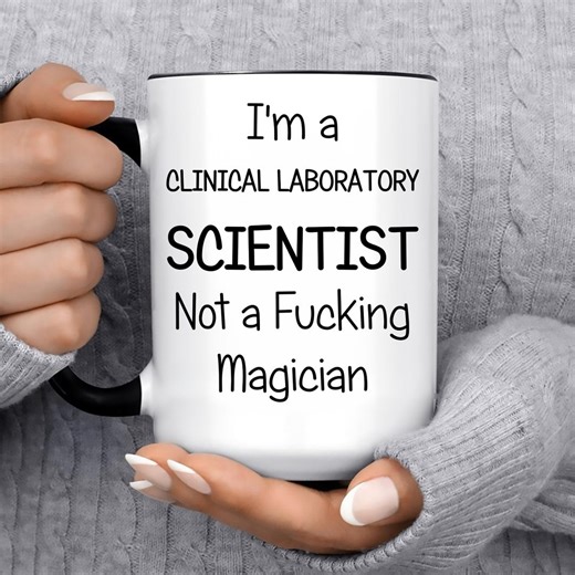 CLINICAL LABORATORY SCIENTIST Gift Mug for Men and Women L for Birthday, Appreciation, Thank You Gift, A Personalized Custom Name Coffee Mug - Etsy