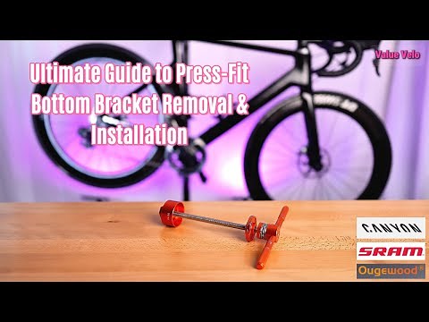 Ultimate Guide to Press-Fit Bottom Bracket Removal & Installation! #sram #bottom #canyon