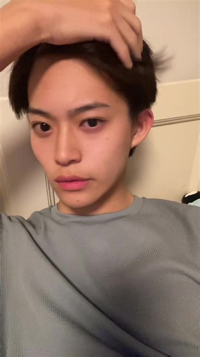 髪切ったけど短髪似合わねー#fyppppppppppppppppppppppp#セット方法知らない #高校生 #無加工 | 短髪