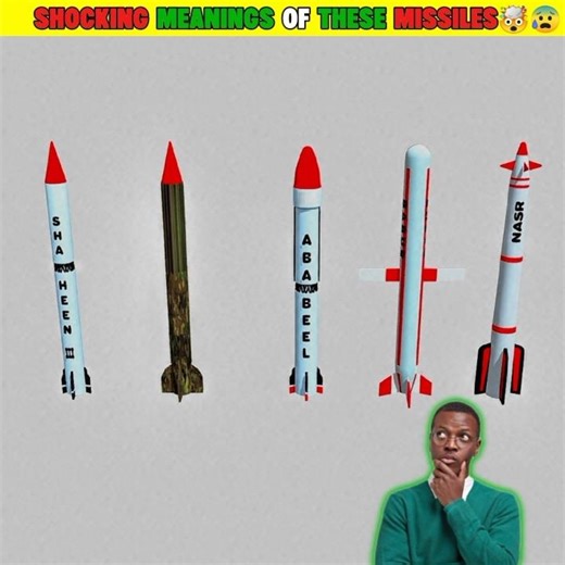 Shocking meanings of pakistani missiles 🤯🚀#facts#missile#pakistan#shorts