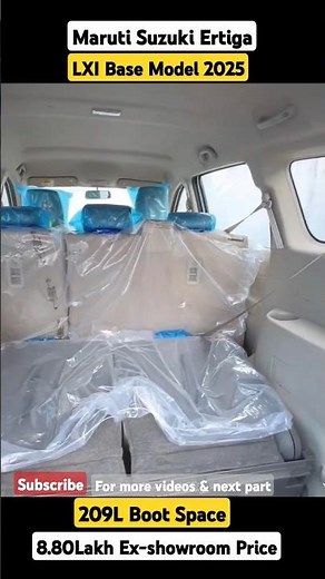 New Suzuki Ertiga LXI Base Model 😍 | Recent New Update Suzuki Ertiga #ertiga #ertigacng #maruticars