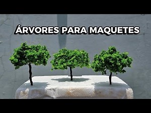 How to Make Miniature Trees for Scale Models - DIY Tutorial
