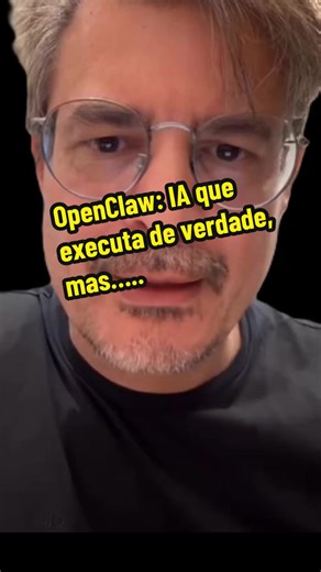 Imagina acordar amanhã e descobrir que uma mensagem no WhatsApp manda no seu computador… 😳 Esse é o “brinquedo novo” do momento: OpenClaw — um agente de IA open source, autohospedado, que roda no seu PC/servidor. E a diferença que muda tudo: chatbot responde. agente executa. Você pede no WhatsApp/Telegram/Slack/Discord e ele planeja faz usando terminal, scripts, arquivos, APIs, logs, status do sistema… ou seja: ele não conversa sobre trabalho, ele trabalha. Só que aqui mora o plot twist: poder 