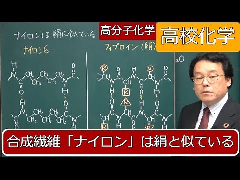 ナイロン６６ ナイロン６ 化学反応式 高分子化合物 アジピン酸 ヘキサメチレンジアミン 高分子化学 高校化学 エンジョイケミストリー 152201