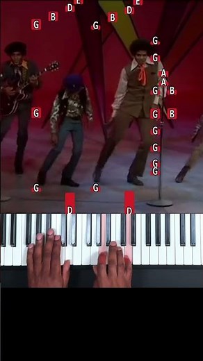 I want you back - Jackson 5 - michael jackson #pianosoin #pianosoinapp piano tutorial easy