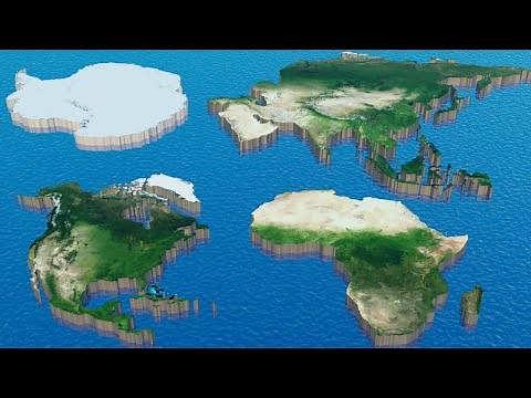 Continent Size Comparison