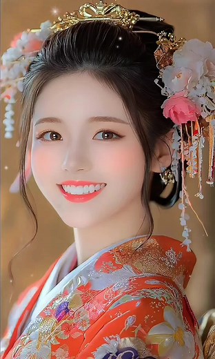 AIが生み出す美女たちの魅力がここに！🎀 #仮想美人図鑑#着物#AI美人 #和風美女#AI和服