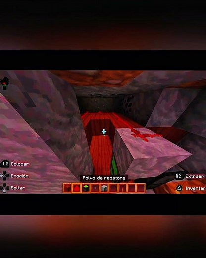 How to make an easy hidden redstone door 2x1 #minecraft #shorts #edits