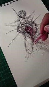 1234567890 #scribbles #darkart #shorts