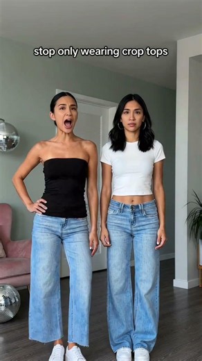 Which crop top look is the best?