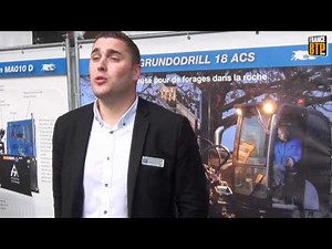 Tracto Techniques lance sa Grundodrill 18 ACS sur Intermat