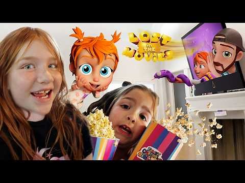 A for ADLEY - Lost in the Movies - FAMiLY MOViE NiGHT live premiere!! at home Purple Carpet Party!