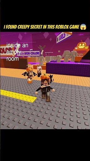 I Found The Creepy Secret In This Roblox Game 😱 #roblox#fyp