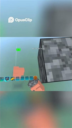 Short 24: MINECRAFT IN VR. Playing Skyblock. Realmcraft VR