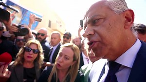 13K views · 387 reactions | EU chief Ursula von der Leyen and Italy's Prime Minister Giorgia Meloni visited the island of Lampedusa amid a surge in migrant arrivals. More than 7,000 people arrived by boat in Lampedusa this week, more than the island's permanent population https://reut.rs/3LsMVN9 | Reuters | Facebook