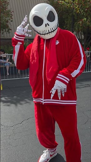 Track Suit Jack Skellington #shorts #timburton #disney #halloween