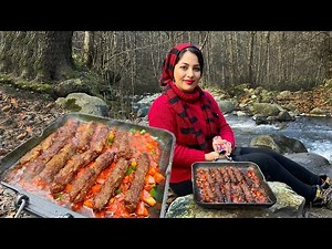 How To Make Persian Beef Koobideh Kebab|TURKISH KEBAB|How To Make Lebanese Kofta Kebabs|کباب تابه ای