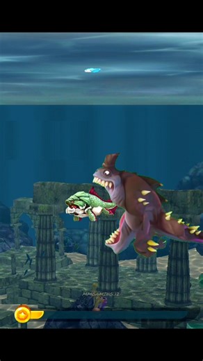 Hungry Shark Evolution Game play Shark Stap Bay Stap Shark kills #new #shorts