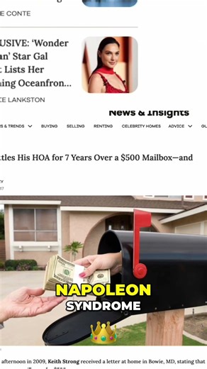 HOA Drama: Fighting the System & Napoleon Syndrome #shorts