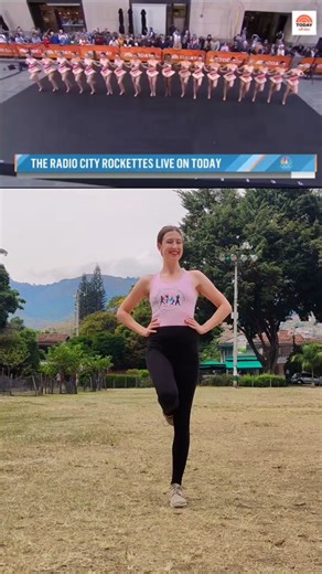 Practicing the Rockette's kickline routine. #rockettes #kickline #therockettes #radiocityrockettes