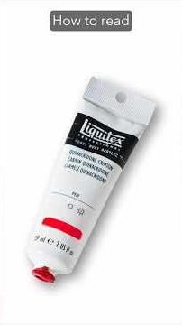 The Hidden Code on Paint Tubes Explained