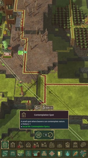 Beaver Contemplation... #gaming #timberborn #indiegame #beavers #citybuilder #citybuildersnation